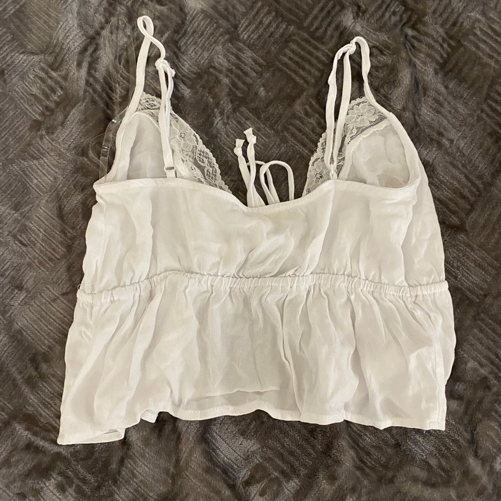 ❌SOLD❌ PACSUN LA HEARTS MIDDLE TIE TANK - Picture 3 of 3